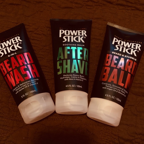 Power Stick Beard and After Shave Bundle 3 Pc Set - Picture 2 of 9